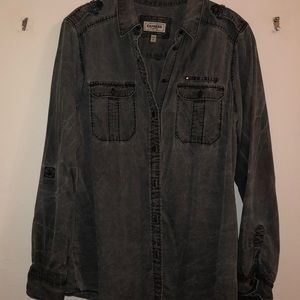 Boyfriend Button-down, Express